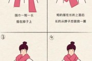 户外围脖怎么戴_冬季围脖防风保暖图解