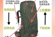 户外装包怎么装_户外背包打包技巧