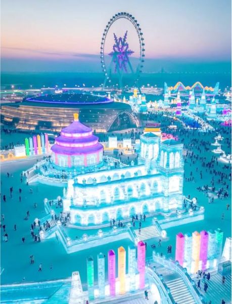 冰雪大世界正门在哪_冰雪大世界正门拍照攻略