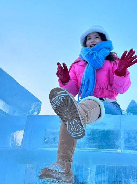 哈尔滨冰雪大世界怎么拍_夜景人像参数设置