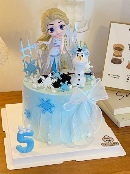 冰雪奇缘蛋糕多少钱_定制尺寸价格表