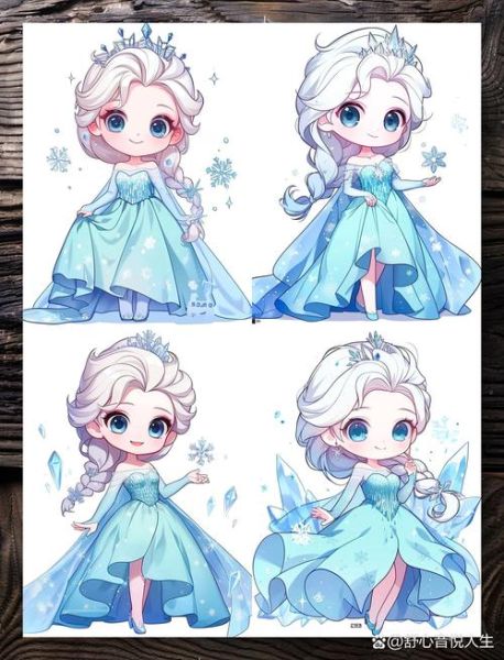 冰雪世界动漫图片_怎么画才梦幻