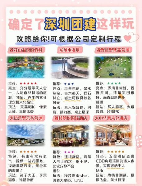 深圳公司户外活动去哪好_如何策划