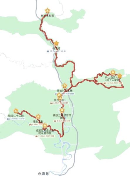 楠溪江户外徒步路线怎么走_楠溪江露营地点推荐