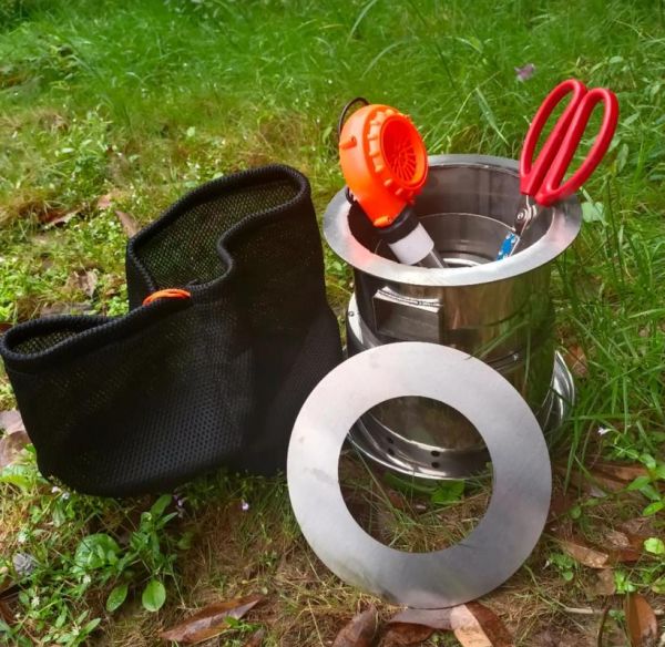 户外柴火炉怎么做_自制便携炉教程