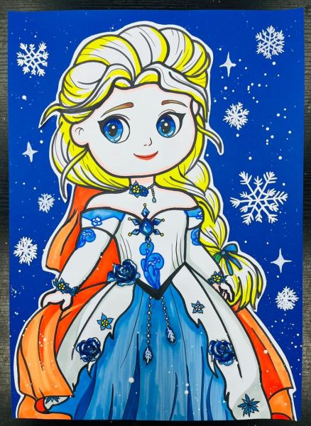 冰雪奇缘名画_如何欣赏与收藏