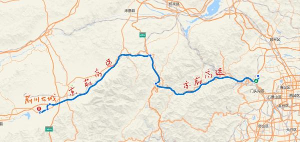 北京到蔚县怎么走_北京到蔚县自驾多久