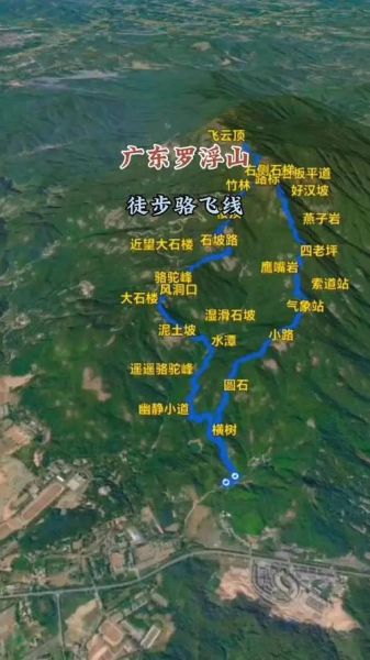 罗浮山徒步路线怎么走_罗浮山露营哪里好