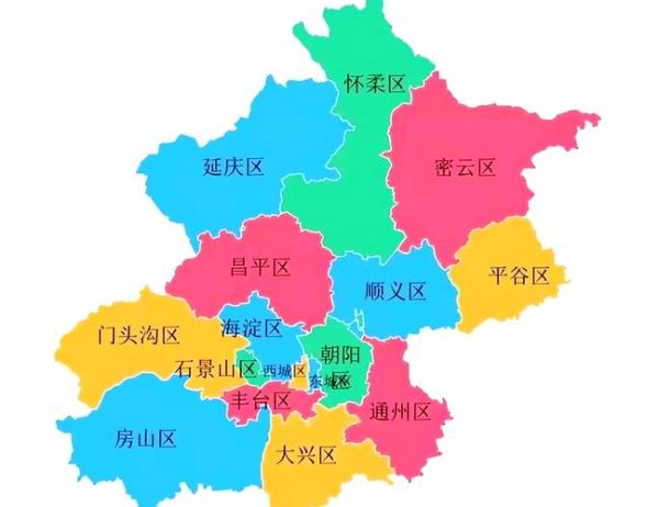 北京市区是哪几个区_北京城区划分