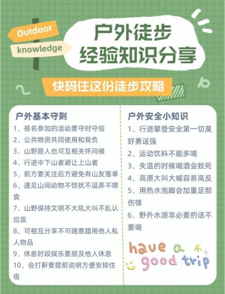户外运动安全注意事项_新手如何开始徒步