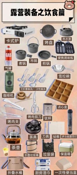 户外餐具装备怎么选_露营野餐必备清单