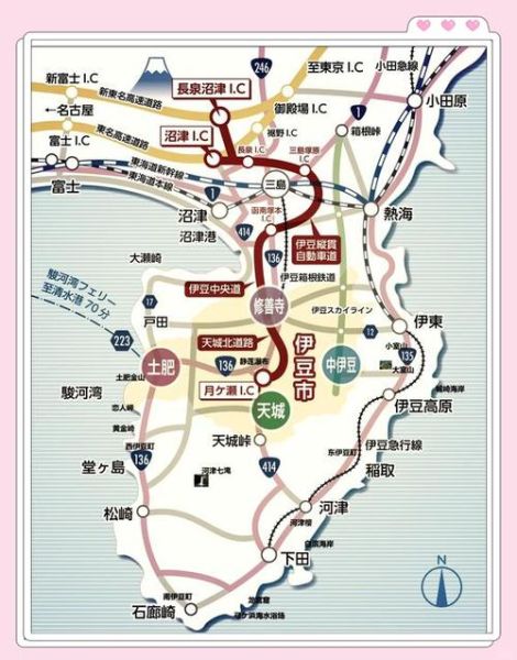 东京到伊豆高原交通方式_伊豆高原必去景点推荐
