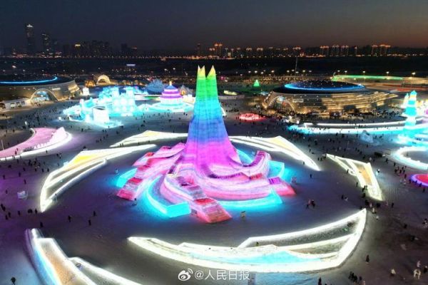 哈尔滨冰雪大世界地图怎么走_哈尔滨冰雪大世界有哪些景点