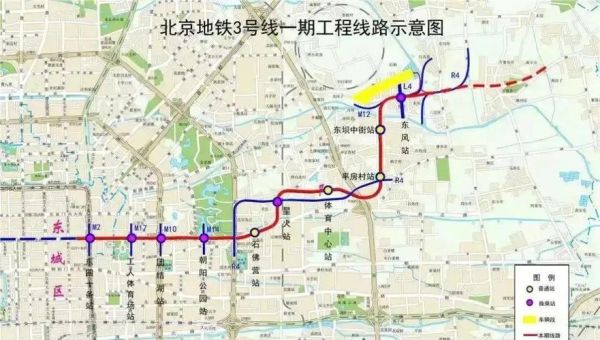北京地铁20号线什么时候开通_线路图及站点