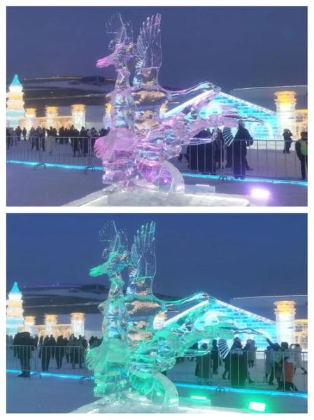 冰雪大世界有冰雕吗_冰雕展览时间