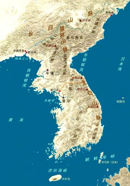 朝鲜高原在哪里_朝鲜高原海拔有多高