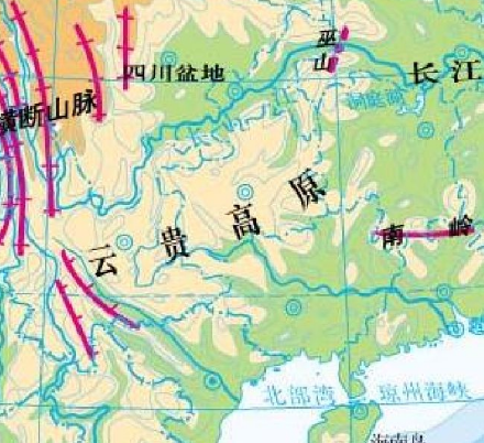 云贵高原在哪里_云贵高原海拔多少米