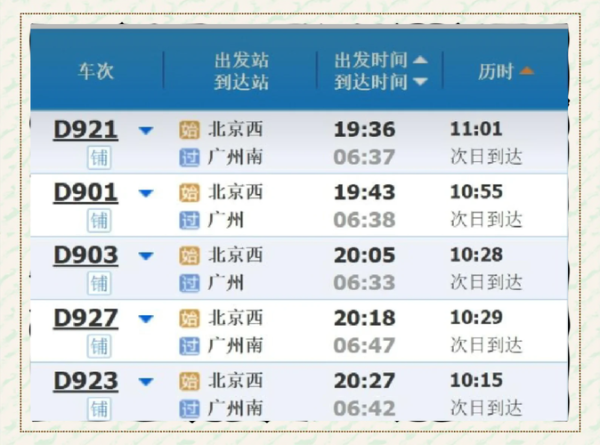 北京东站列车时刻表查询_北京东站最新车次信息