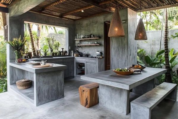 户外厨房怎么设计_户外厨房需要哪些设备