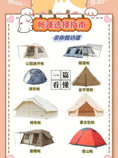 户外帐篷有哪些种类_如何选择适合自己的帐篷