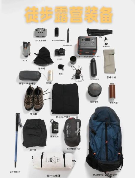 户外旅游装备清单_新手徒步必备有哪些